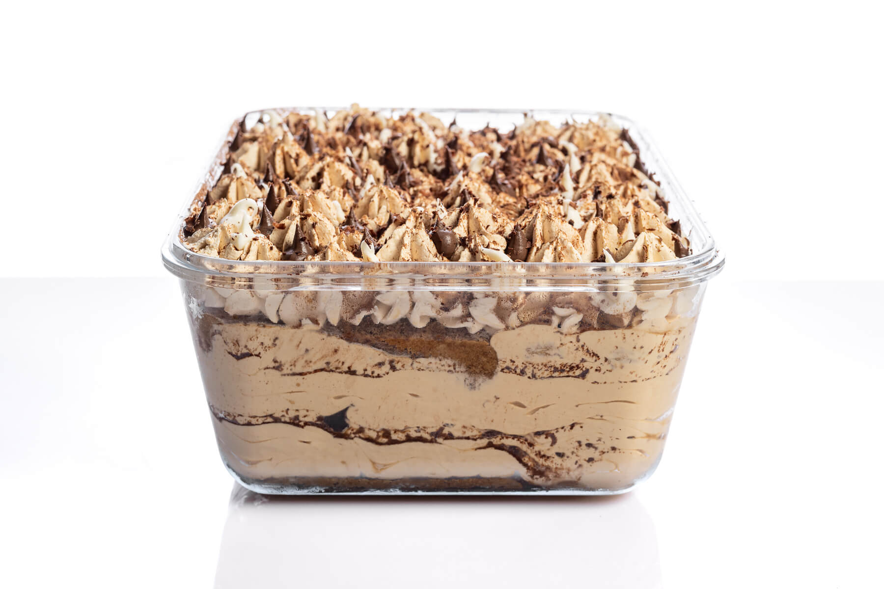 Tiramisú de dulce de leche