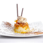 Flan de queso al Sol de Sevilla