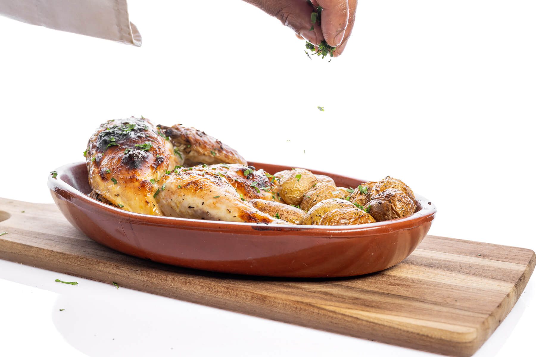 Pollo asado con Ashé