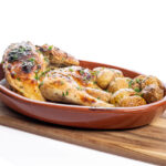 Pollo asado con Ashé