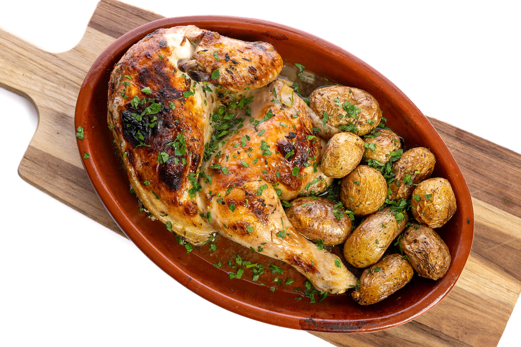 Pollo asado con Ashé